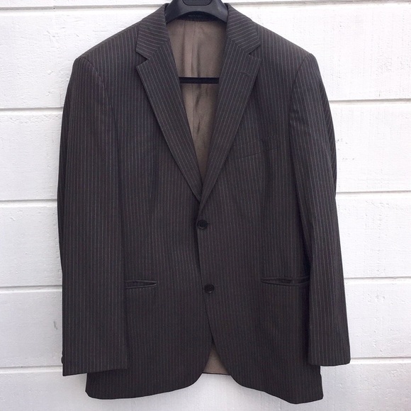 Hugo Boss Grey Pinstriped Suit - Picture 2 of 8